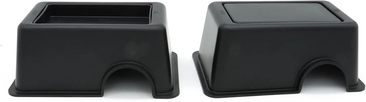 2 Pcs Small Reptile Hide Box Snake Hide Feel Secure and Safe, Gecko Hide