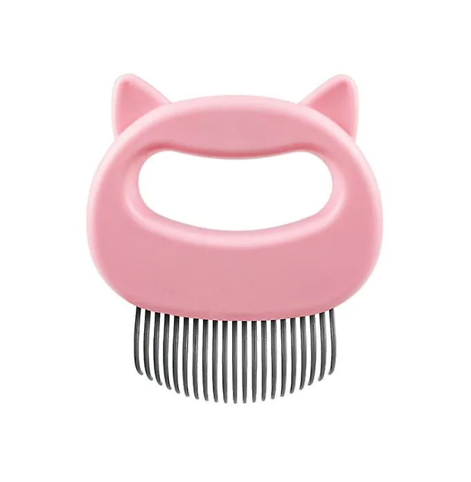 2Pcs pink Special hair stripper for dogs and cats, pet long hair and short hair comb AZ21931