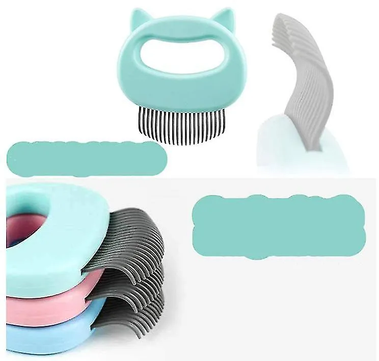 2Pcs pink Special hair stripper for dogs and cats, pet long hair and short hair comb AZ21931