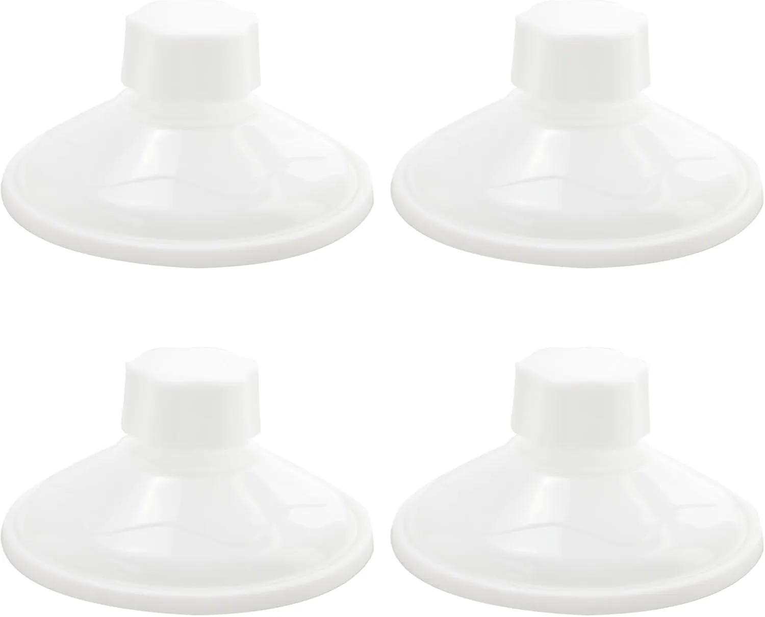 4-Pack Heavy Duty Suction Cups for Cat Window Perch - Replacement Hanger with Screw Nut for Kitty Hammock Bed and Glass Window Seat