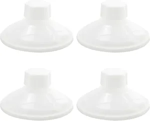 4-Pack Heavy Duty Suction Cups for Cat Window Perch - Replacement Hanger with Screw Nut for Kitty Hammock Bed and Glass Window Seat
