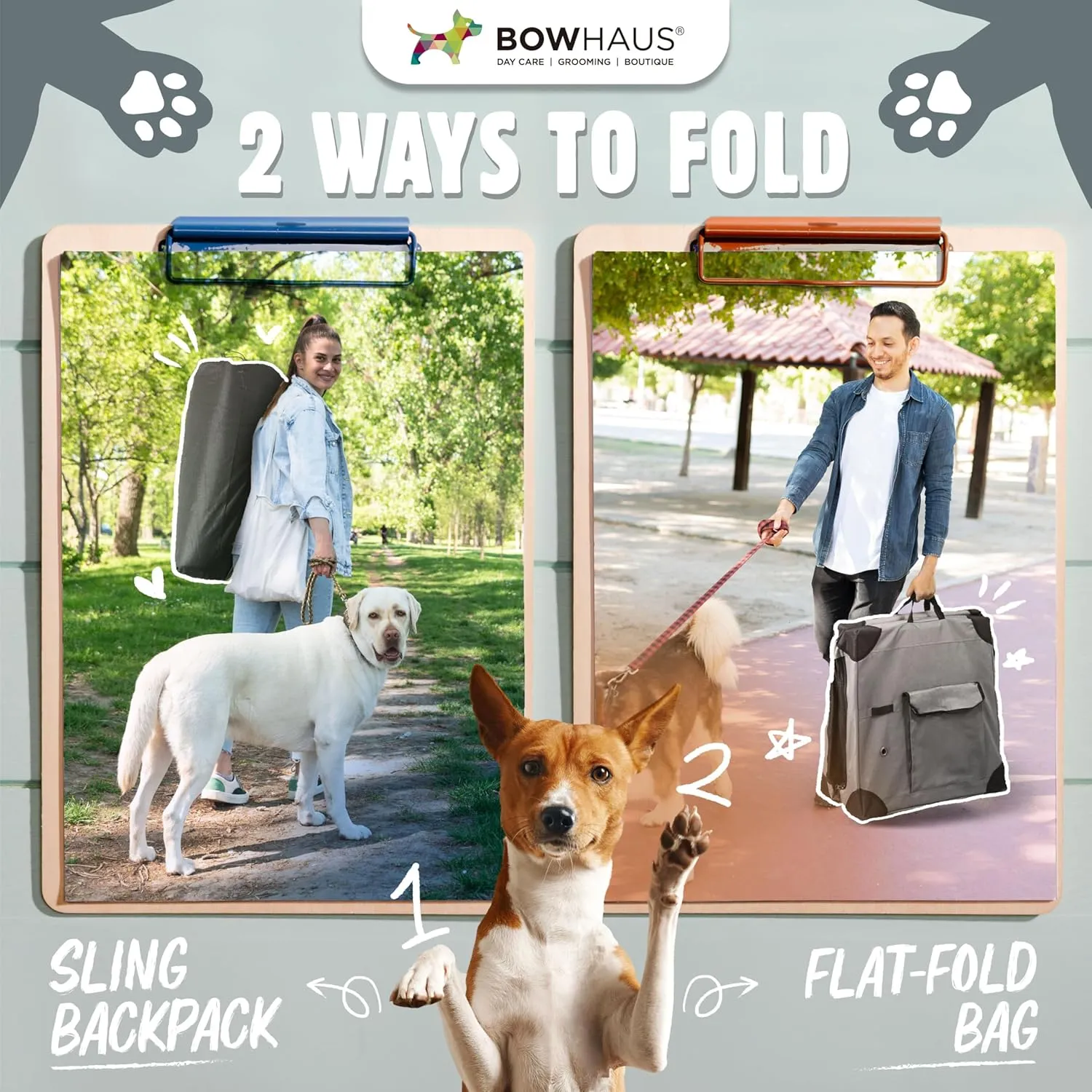 42 Inch Portable Travel Dog Kennel for Large Dogs with Durable Mesh Windows and 2 Storage Pockets, Indoor & Outdoor for Car, Soft-Sided Collapsible Dog Crate with 4 Breathable Mesh Door