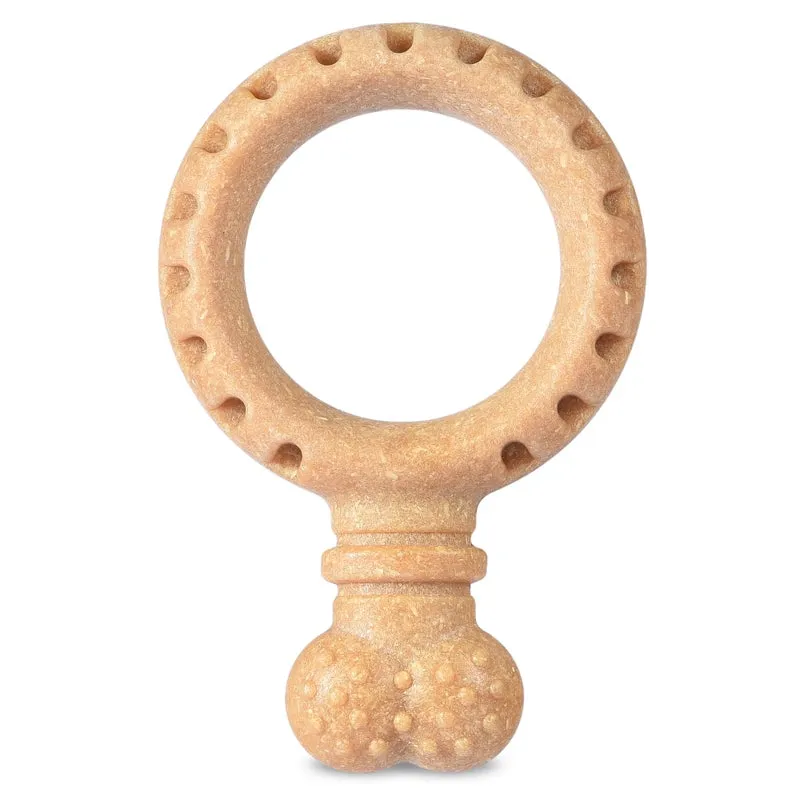 Arm & Hammer: Barkies 5.5" PP   Pine Saw Dust Ring Dental Toy