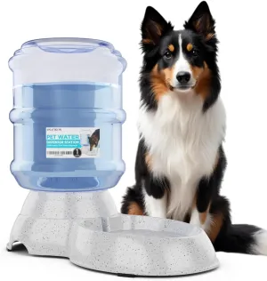 Automatic Pet Waterer Dispenser with BPA-Free Design  1 Gallon Capacity, Convenient Waterer Solution Ideal for Dogs and Cats Small and Large Pets