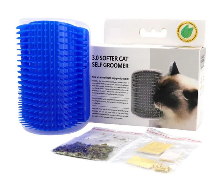 Cat Groomer Scratching Wall Corner Comb