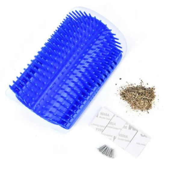 Cat Groomer Scratching Wall Corner Comb
