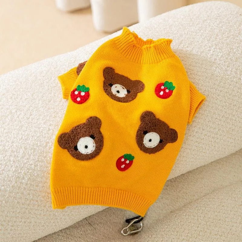 Cat Pet Autumn Winter Cat Sweater, New Adorable Cat Clothes