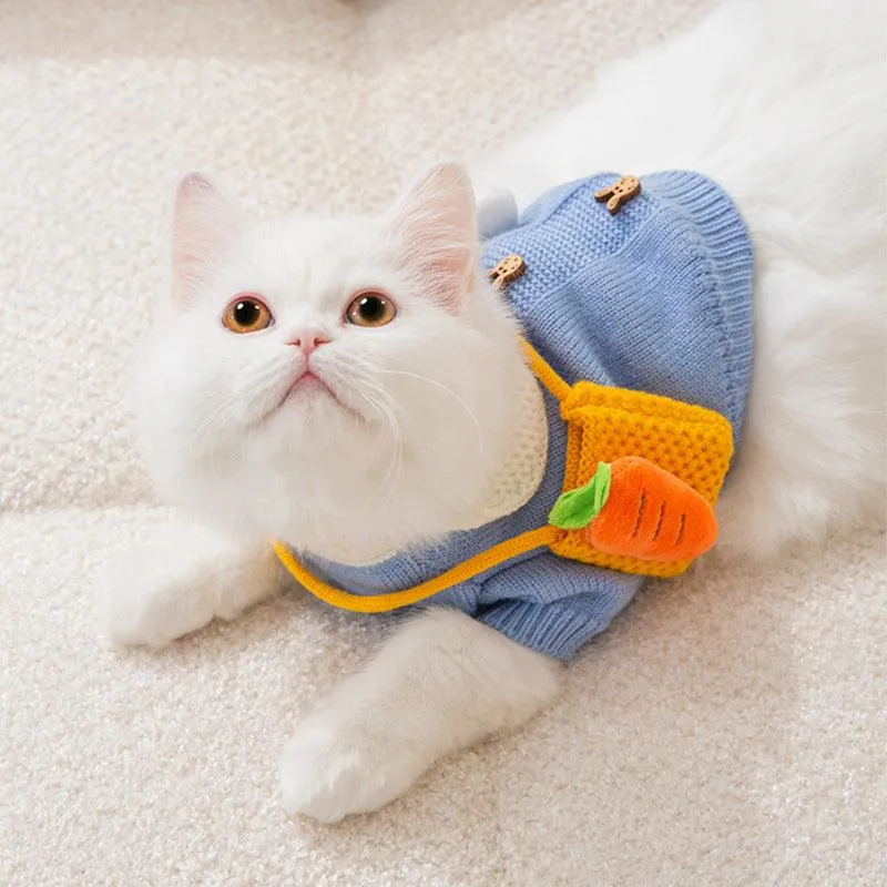 Cat Pet Autumn Winter Cat Sweater, New Adorable Cat Clothes