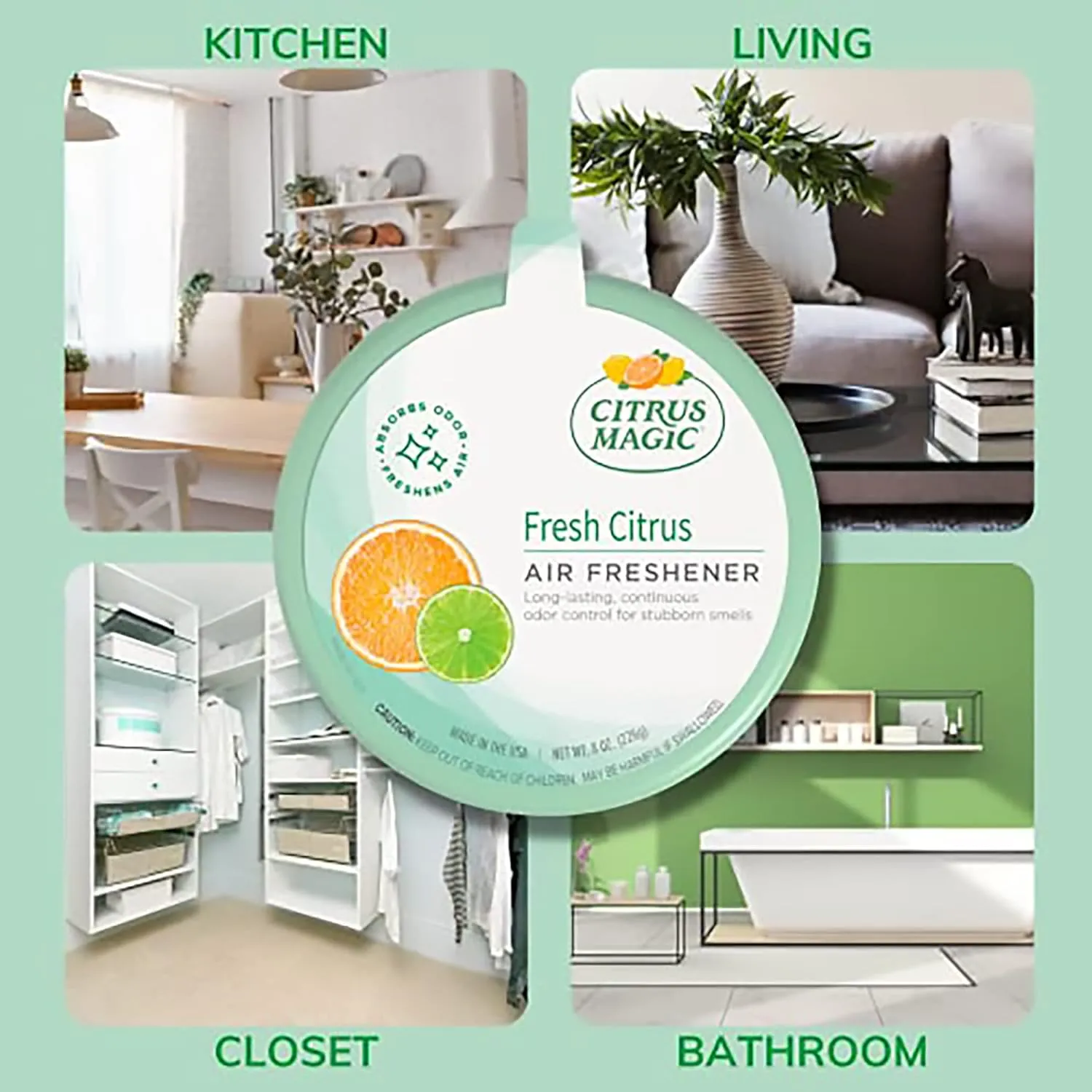 Citrus Magic Solid Air Freshener