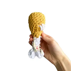 Clucky Drumstick Dog Toy