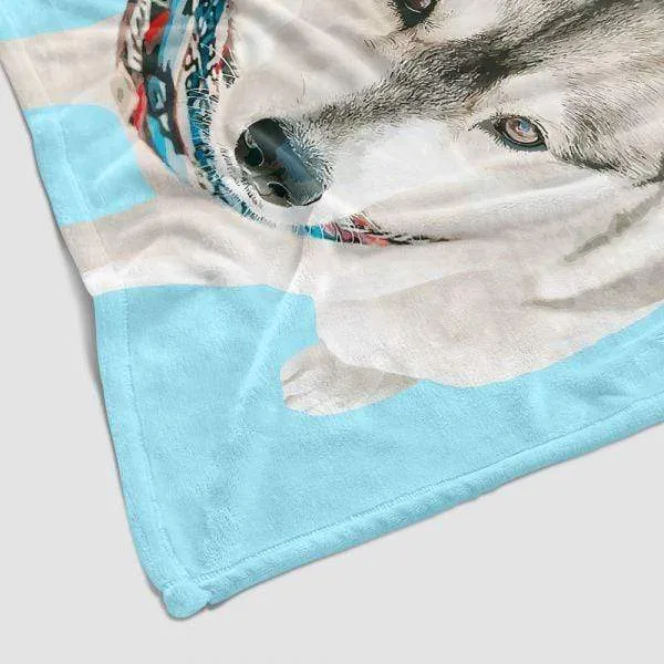 Custom Blanket with Pet Photo Gifts For Dog Lovers