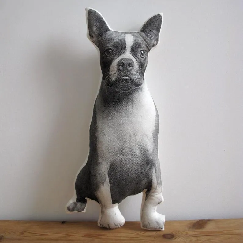 Custom Shaped Pillow from Dog Picture Pet Pillows