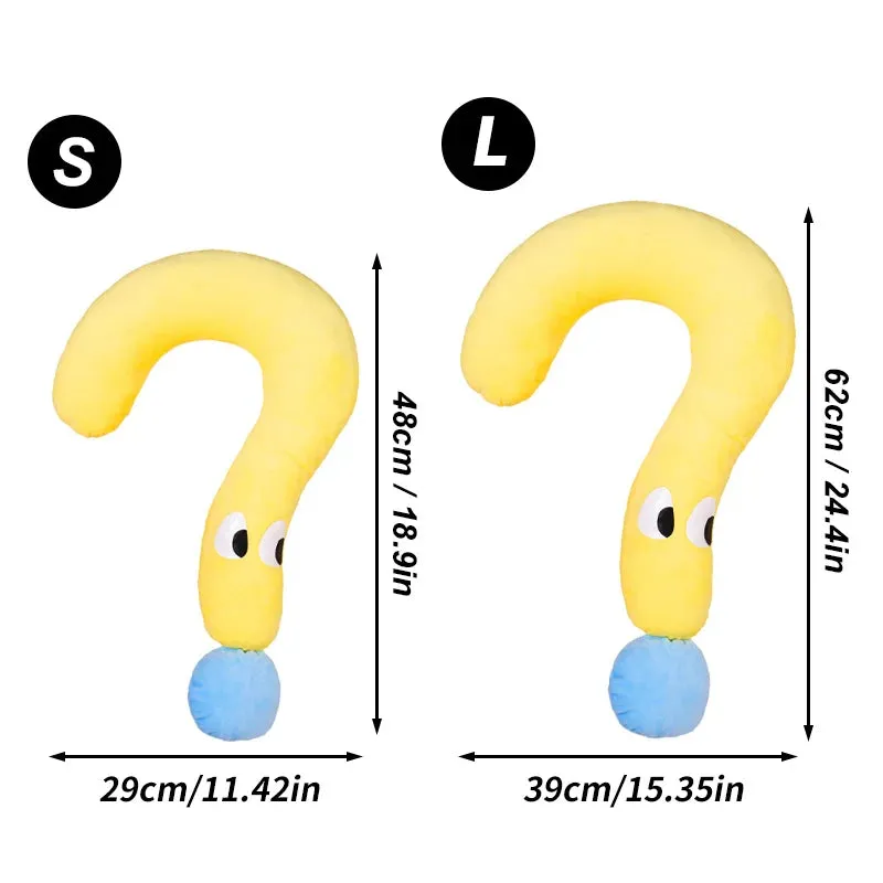 Cute Pet Soft Pillow Question Mark Shaped