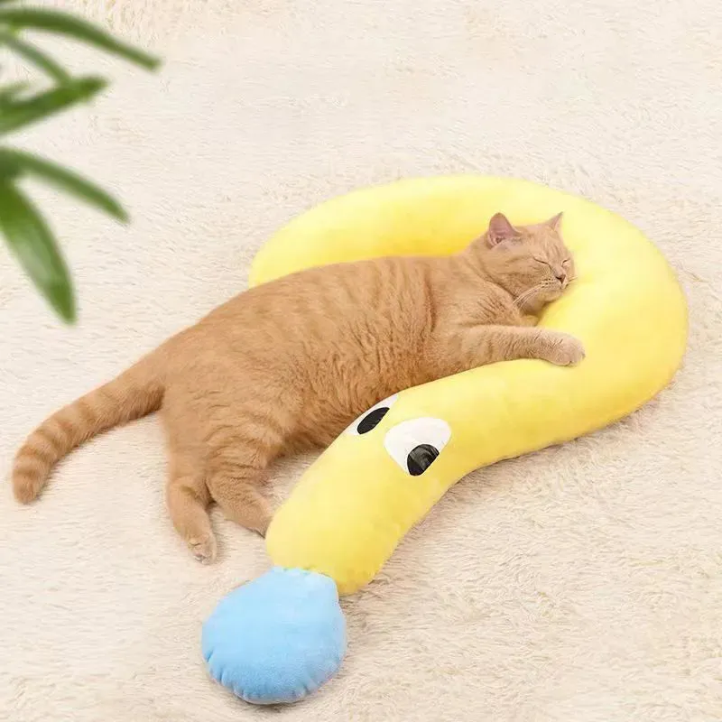 Cute Pet Soft Pillow Question Mark Shaped