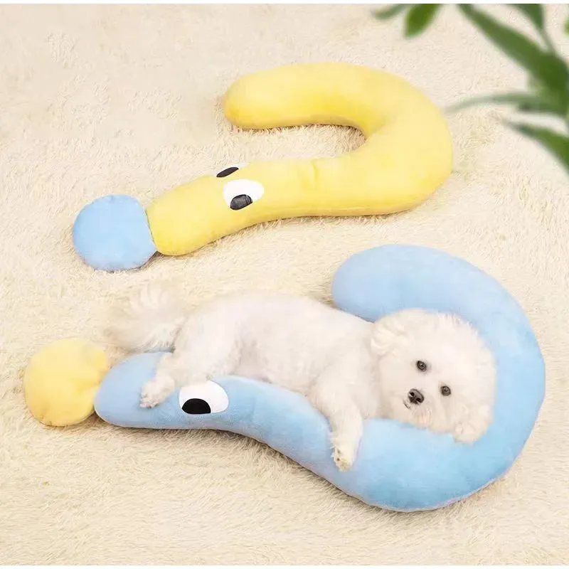Cute Pet Soft Pillow Question Mark Shaped