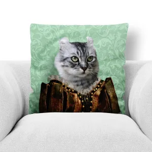 DAME DIFUDO - CUSTOM PET PORTRAIT THROW PILLOW