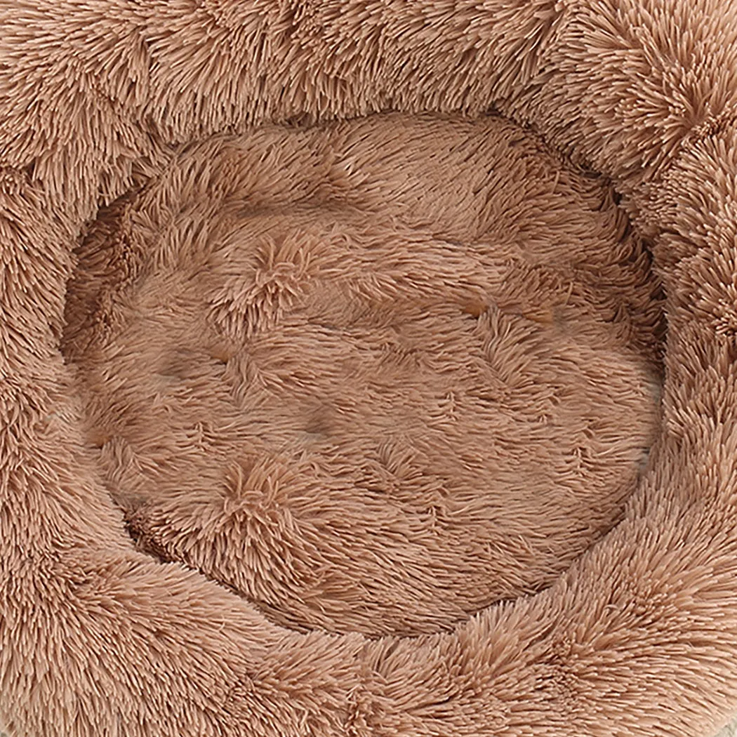 Dog Bed L, Soft Winter Cushion Mat, Brown