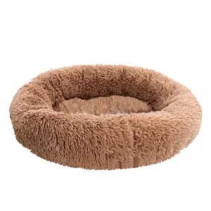 Dog Bed L, Soft Winter Cushion Mat, Brown