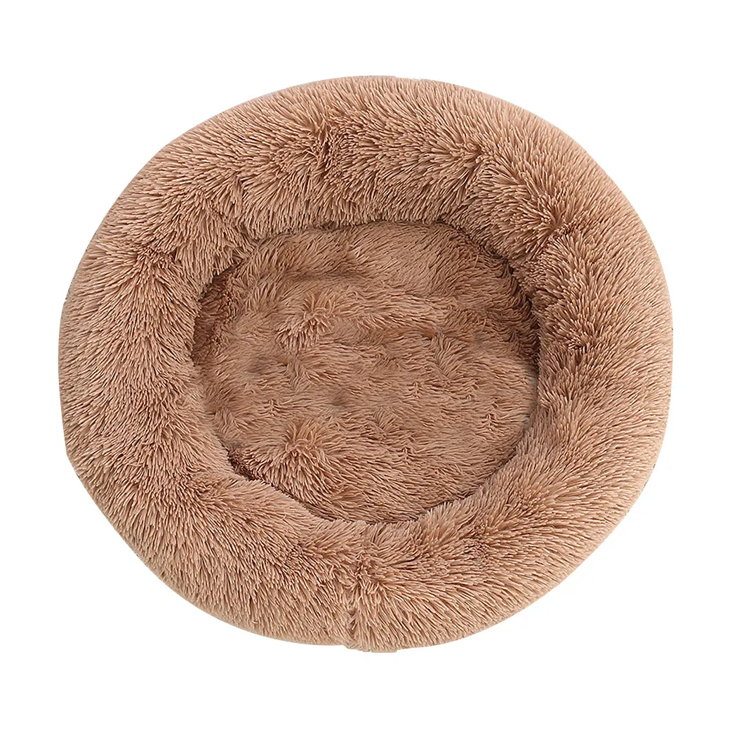 Dog Bed L, Soft Winter Cushion Mat, Brown