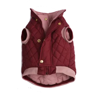 Dog Doble face Vest Ruby/Pink