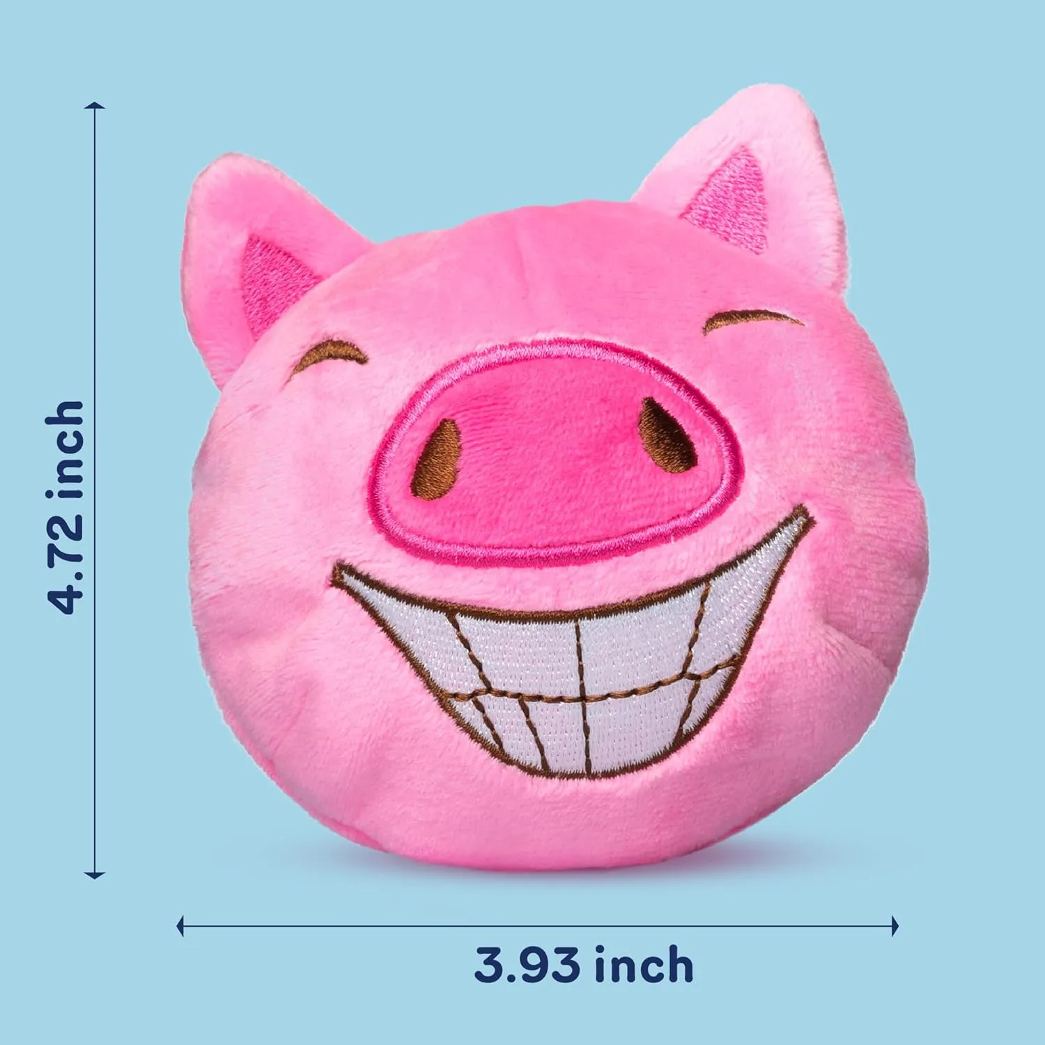 Dog Toys for Aggressive Chewers (3in1) - Squeaky and Interactive - for Medium Dogs, Large & Small Breeds - Puppy Teething Chew Toy - Juguetes Perros - Pink