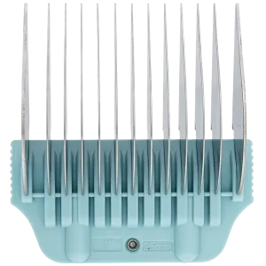 #E 1″ Aqua Wide Snap on Comb by PetStore.Direct
