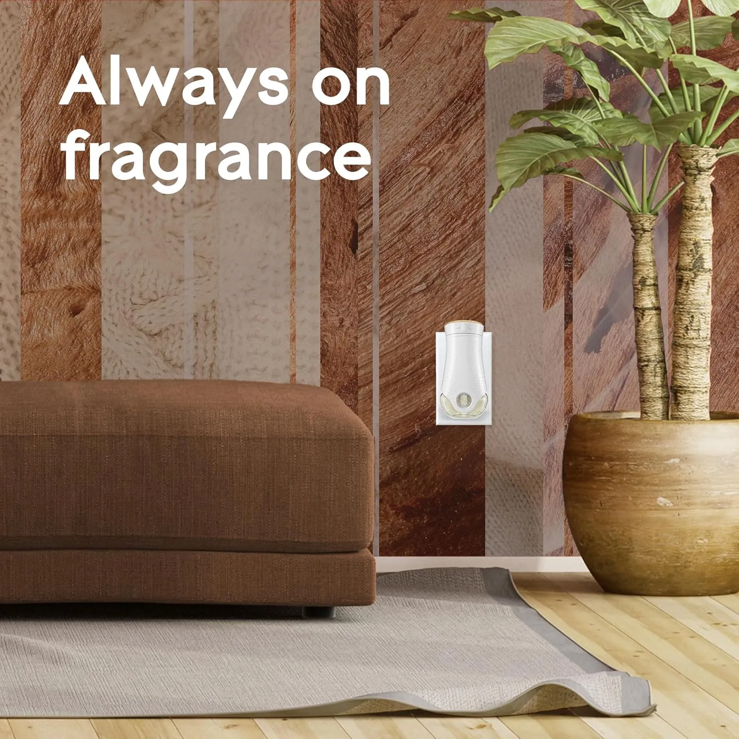 Glade PlugIns Air Freshener Starter Kit, Scented and Essential Oils for Home and Bathroom, Cashmere Woods, 4.02 Fl Oz, 2 Warmers and 6 Refills