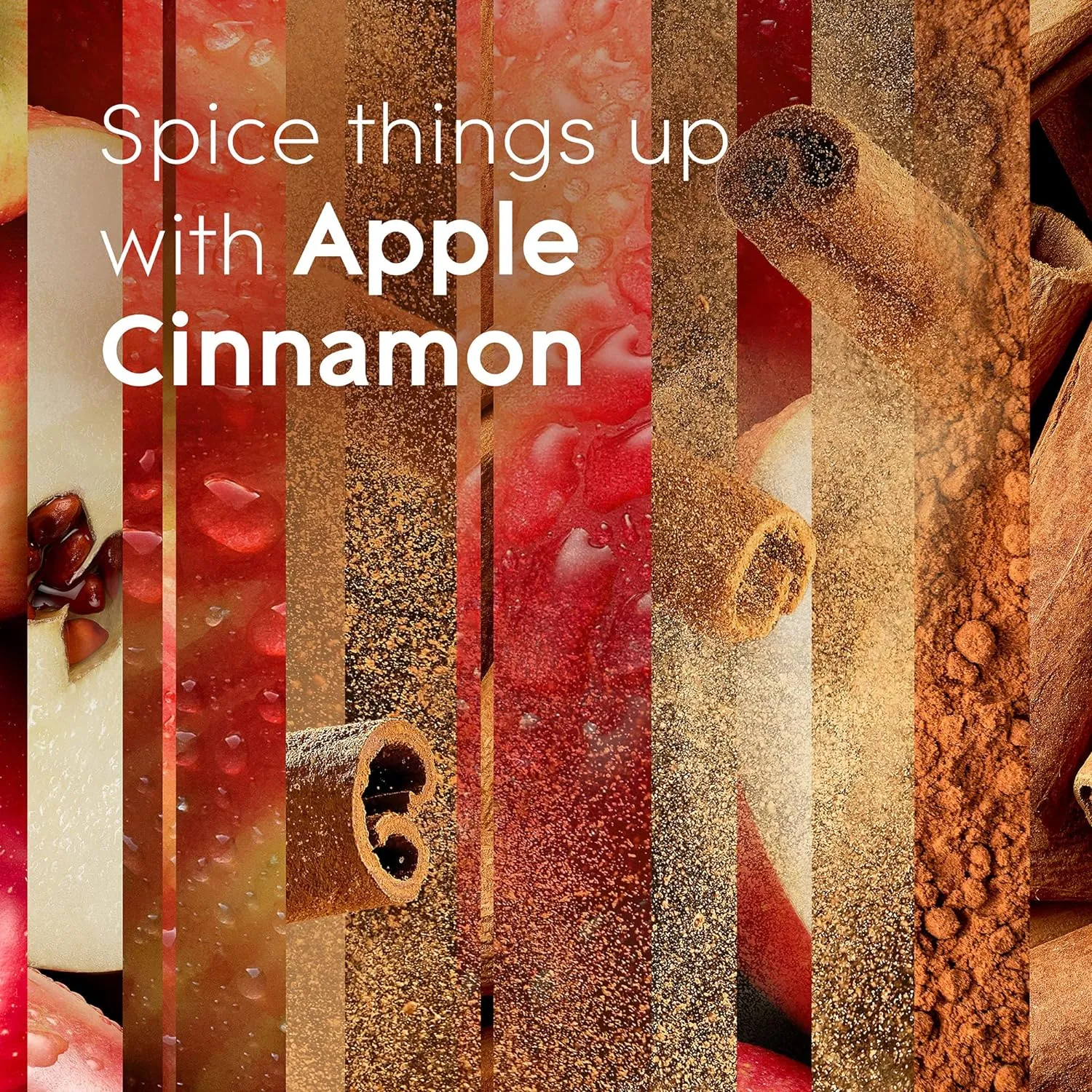 Glade PlugIns Refills Air Freshener, Scented and Essential Oils for Home and Bathroom, Apple Cinnamon, 3.35 Fl Oz, 5 Count