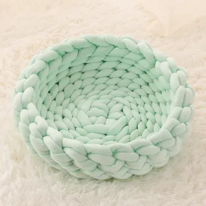 Handwoven Knit Pet Bed/Mat | 50cm/19.6in | Medium
