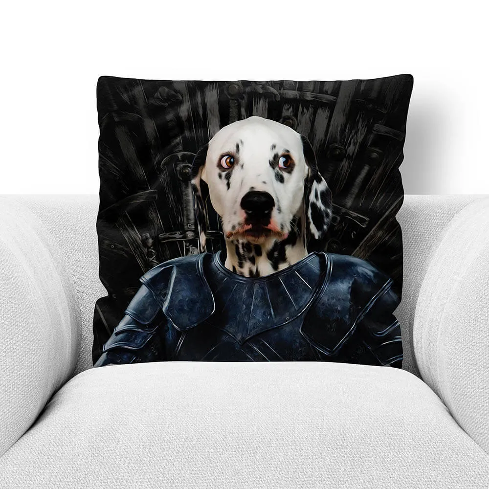 KNIGHT TEENITE - CUSTOM PET PORTRAIT THROW PILLOW