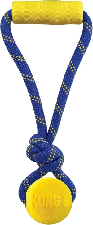 KONG Jaxx Brights Tug w/Ball Assorted Md