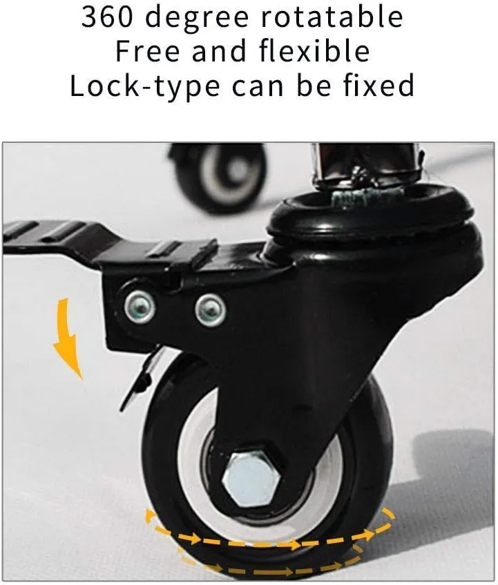 LUCKUP Empire Heavy Duty Dog Cage Metal Kennel and Crate for Medium and Large Dogs, Pet Playpen with Four Wheels, Easy to Install, 46 inch, Black