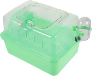 Milisten Hamster Castle Small Pet Cage with Removable Tray Safe Design for Hamsters Mice and Gerbils Playhouse for Exercise and Exploration