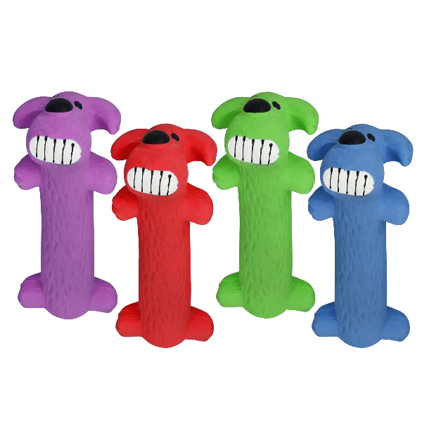 Multipet Loofa Latex Dog Toy