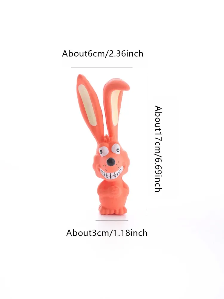 Naughty Rabbit Latex Dog Chew Toy