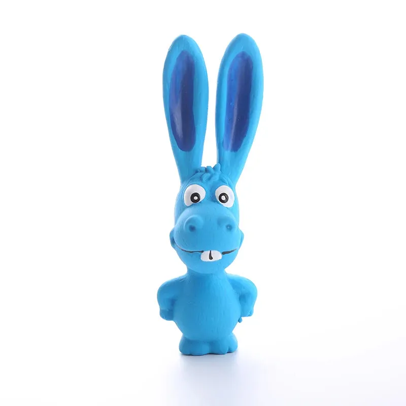 Naughty Rabbit Latex Dog Chew Toy