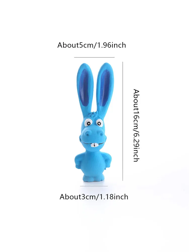 Naughty Rabbit Latex Dog Chew Toy