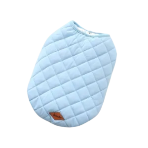 Padded Luxe Dog Vest - Blue