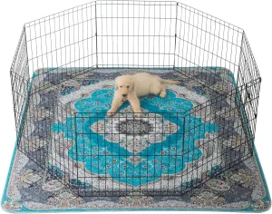 Peepeego Washable Pee Pad 63x63 Inch, Waterproof Puppy Pads with Fast Absorbent, Reusable, Non Slip, Premium Whelping Pad for Puppy Pen