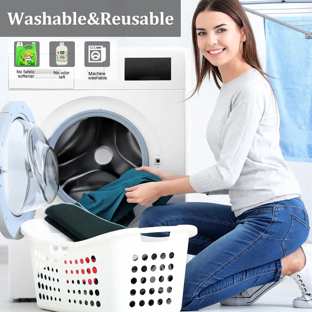 Peepeego Washable Pee Pad 63x63 Inch, Waterproof Puppy Pads with Fast Absorbent, Reusable, Non Slip, Premium Whelping Pad for Puppy Pen