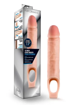 Performance By Blush® | 1.5-Inch Penis Extender - Realistic Design with Secure Fit Strap