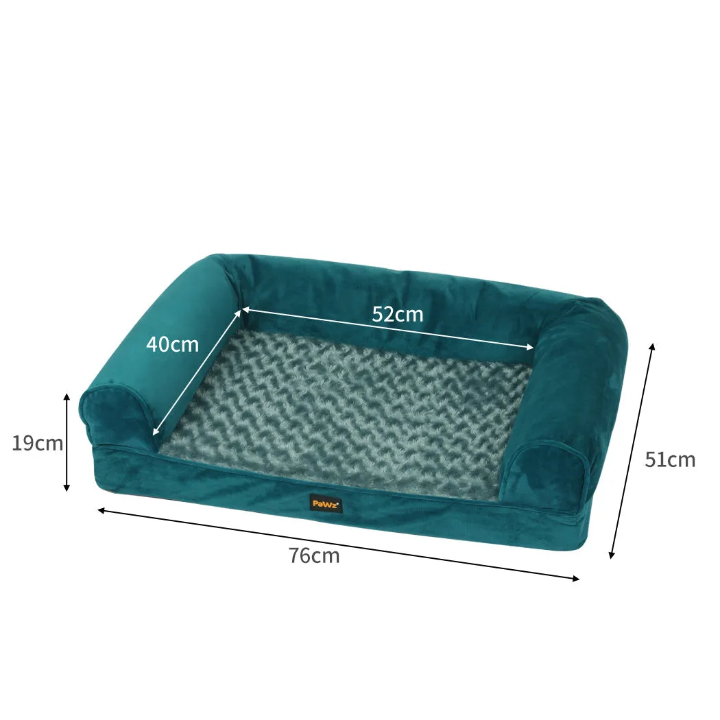 Pet Bed Sofa Dog Beds Bedding Soft Warm Mattress Cushion Pillow Mat Plush - M
