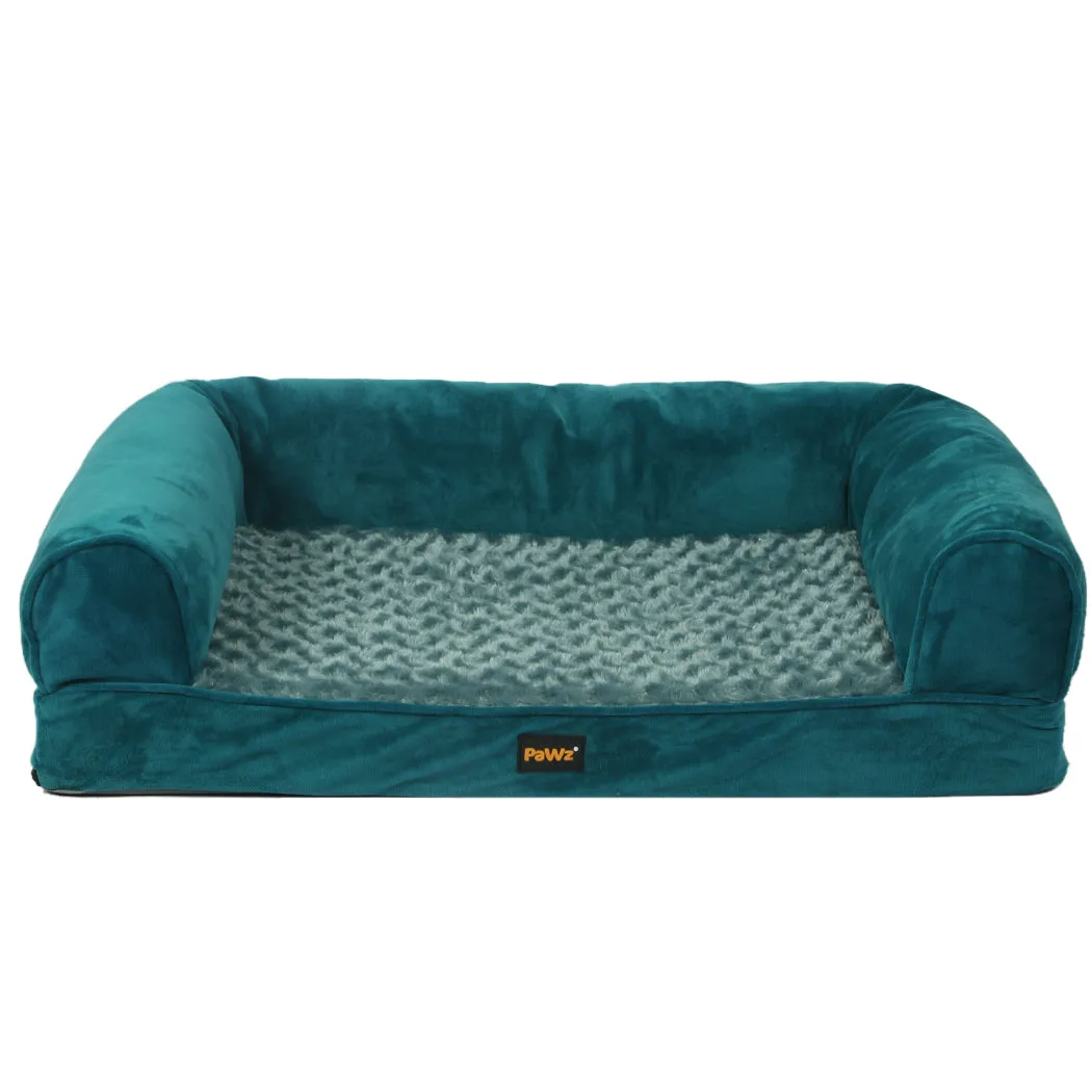 Pet Bed Sofa Dog Beds Bedding Soft Warm Mattress Cushion Pillow Mat Plush - M