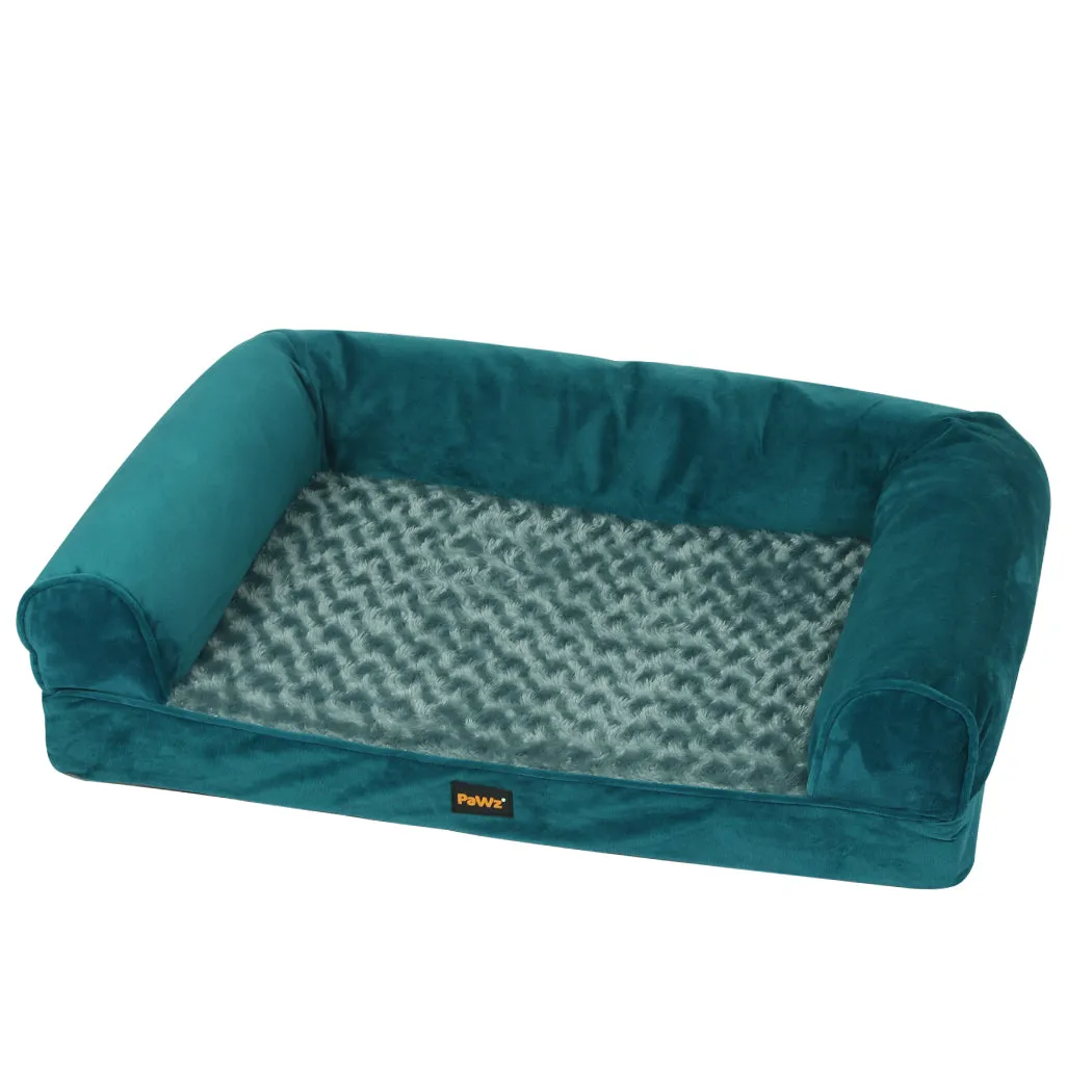 Pet Bed Sofa Dog Beds Bedding Soft Warm Mattress Cushion Pillow Mat Plush - M