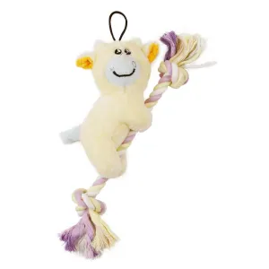 Plush Cat and Dog Toy with Squeaker Playtime