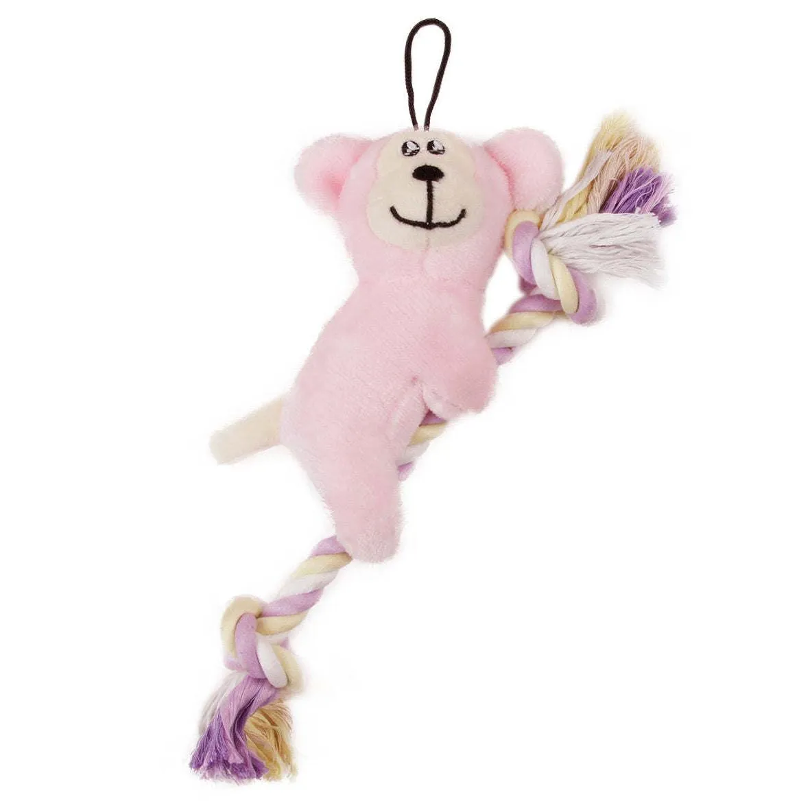 Plush Cat and Dog Toy with Squeaker Playtime
