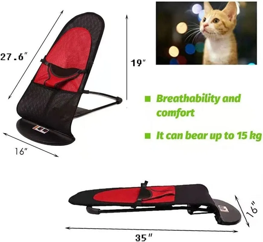 Portable Pup Rocking Chair Dog Bed