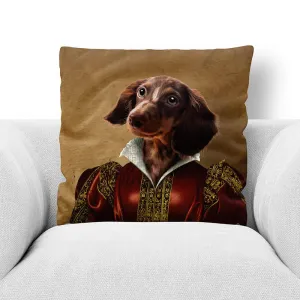 QUEEN TISENSHAL - CUSTOM PET PORTRAIT THROW PILLOW
