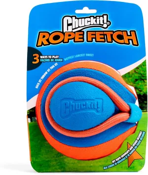 Rope Fetch Dog Toy 22-1/2 in. - Orange / Blue