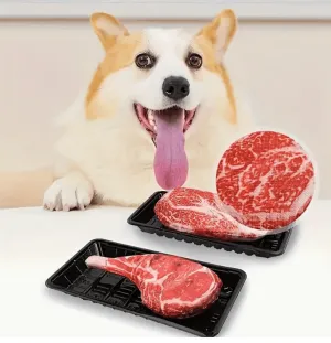 Simulated Steak Chew Toy – Bite-Resistant & Squeaky Dog and Cat Toy | Durable Pet Play Product